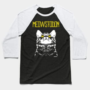 Meowstodon Baseball T-Shirt